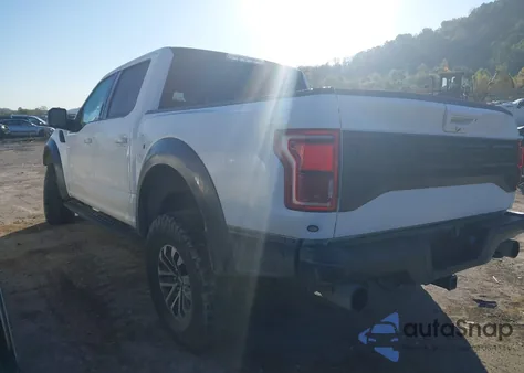 2018 Ford F-150 Raptor z USA, uszkodzony, nr VIN 1FTFW1RG1JFA16754